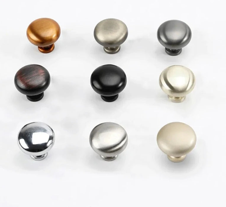 Zinc Alloy Cabinet Knobs Gold Silver