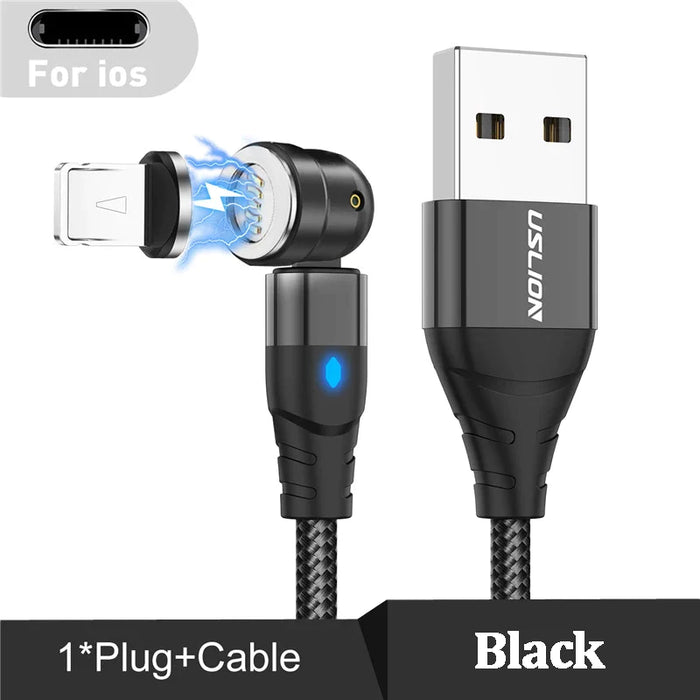 Fast Charging Magnetic Data Cable For Iphone 12 And Xiaomi