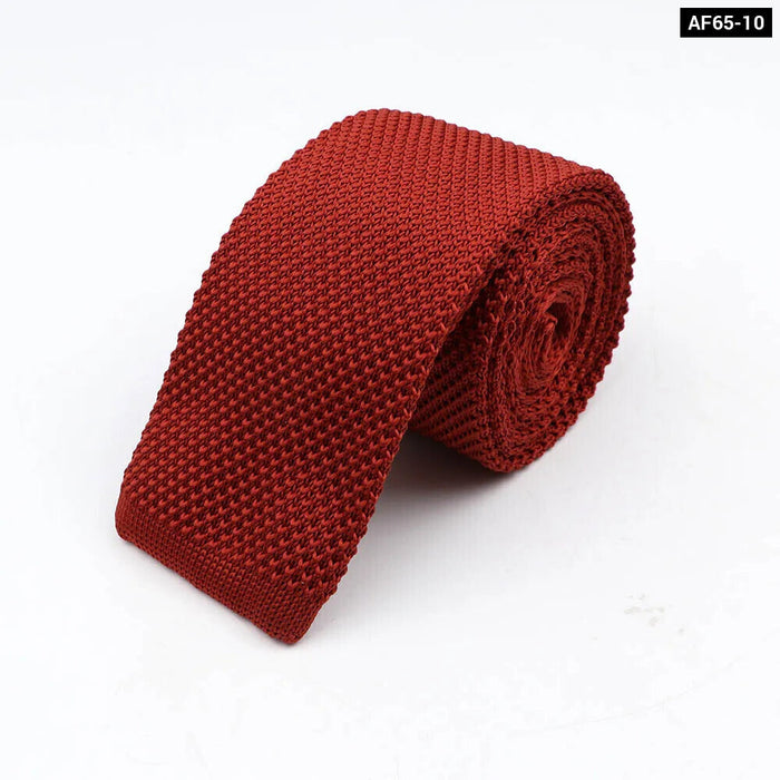 Colourful Knit Tie For Men Weddings Business And Parties