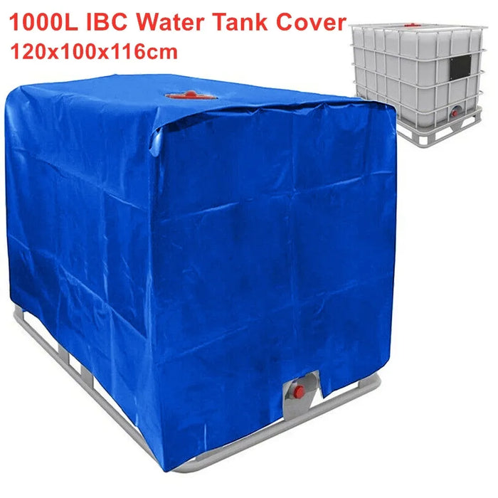 Black rainwater tank  waterproof and dustproof cover 1000 liters IBC container aluminum foil Oxford cloth UV protection cover