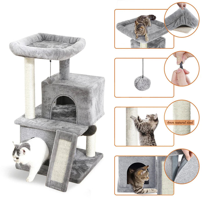 Cat Tree Tower Scratching Posts Condos