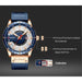 Casual Fashion Leather Chic Luminous Hands Quartz Men’s