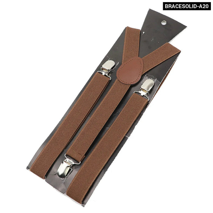 Adjustable Unisex Suspenders For Weddings