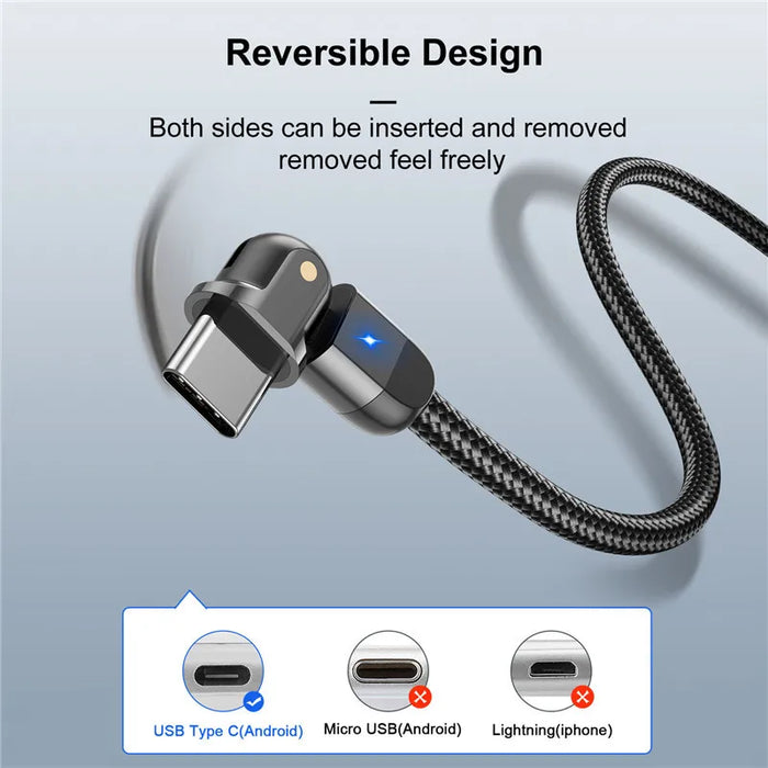 3a Fast Charging Usb Type c Cable