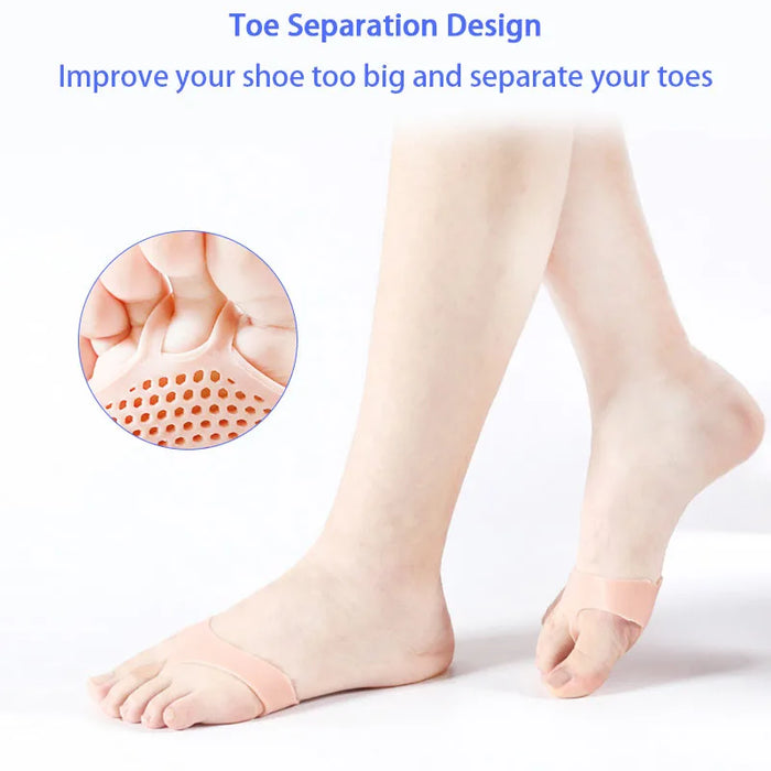 Breathable Silicone Gel Insoles For High Heels