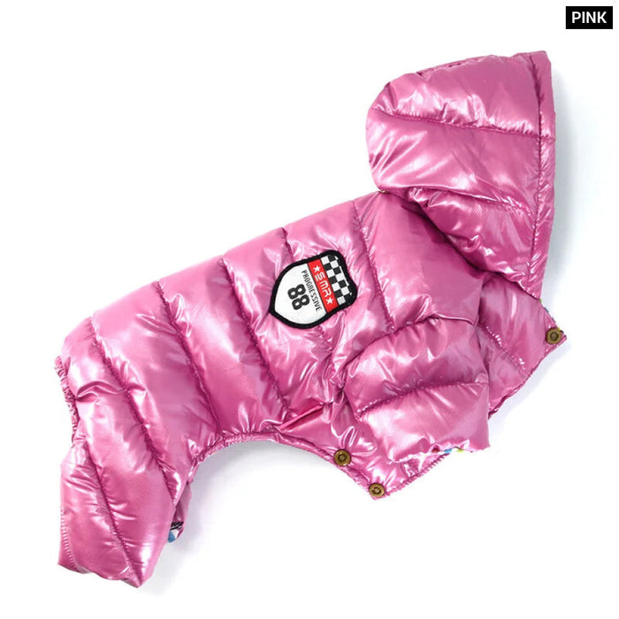 Waterproof Winter Pet Jacket For Small Dogs