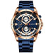 Gold Watches Men’s Quartz Wristwatch Fashion Sport