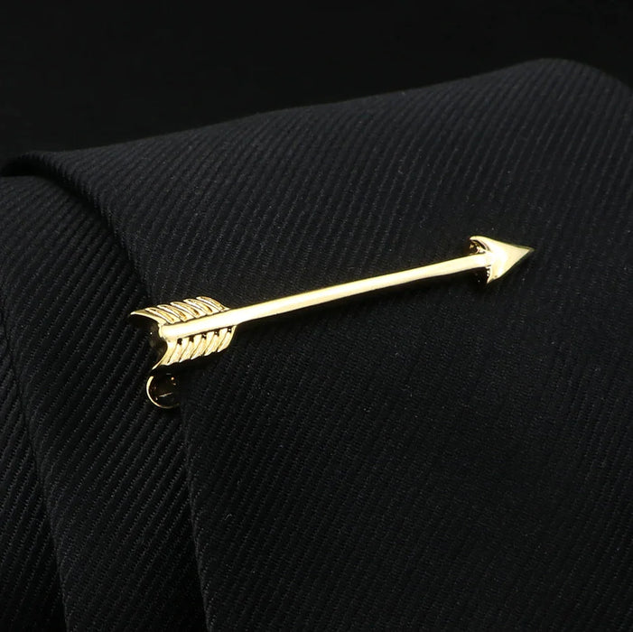 Classy Mens Tie Clip Metal Shark Scissors Anchor Wedding Jewelry