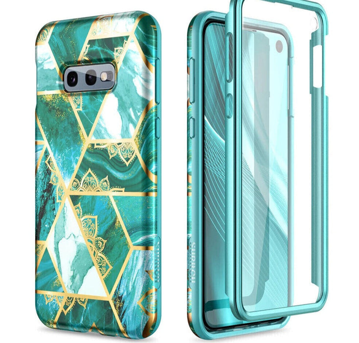 Shockproof Clear Case With Front Film For Samsung Galaxy Phones