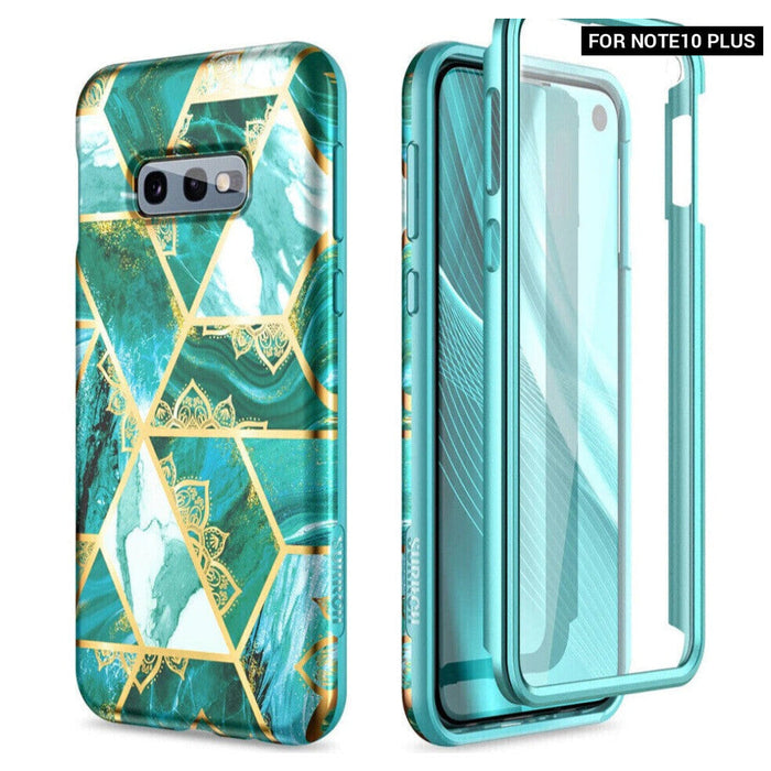Shockproof Clear Case With Front Film For Samsung Galaxy Phones