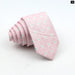 Floral Tie For Men Classic Cotton Necktie Weddings