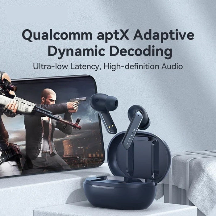 Wireless Bluetooth 5.2 Apt-X/AAC Moving iron + Moving coil Sound Earphones