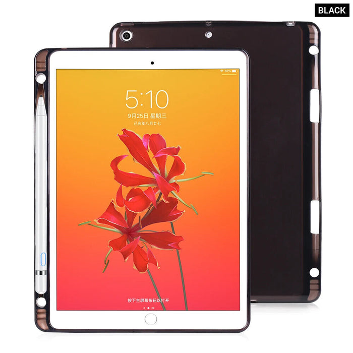Shockproof Ipad 10.2 Case With Pencil Holder Soft Tpu Cover For Apple Ipad 7Th 8Th 9Th 10 2 Tablet Case