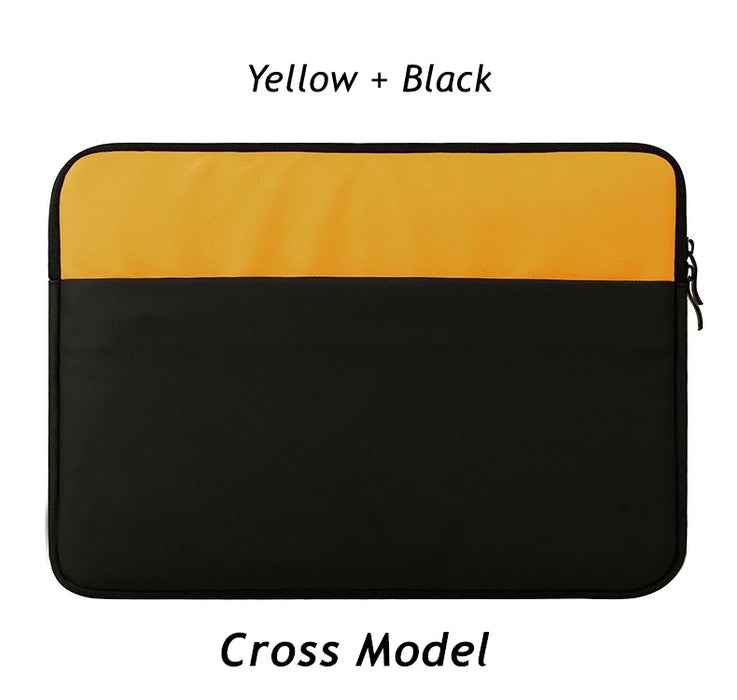 For Macbook Air Pro 11,12,13,14,15.6 Inch Patchwork Waterproof Sleeve Case Laptop Bag