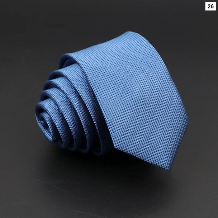 Classic Striped Neck Tie Business And Wedding Accessory