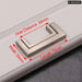 Zinc Alloy Hidden Wardrobe Handles