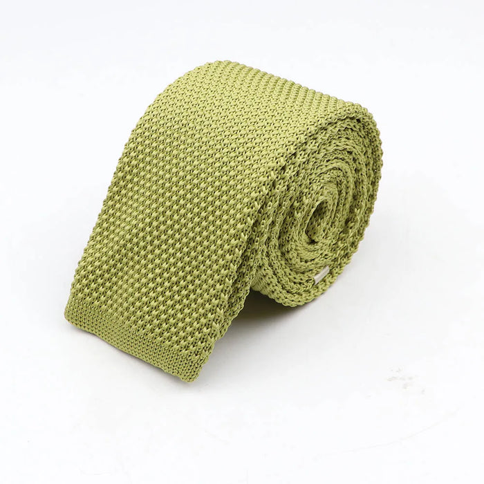 Colourful Knit Tie For Men Weddings Business And Parties