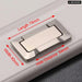 Zinc Alloy Hidden Wardrobe Handles