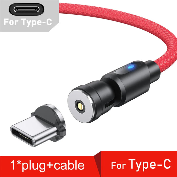 Fast Charge Magnetic Usb Type C Cable