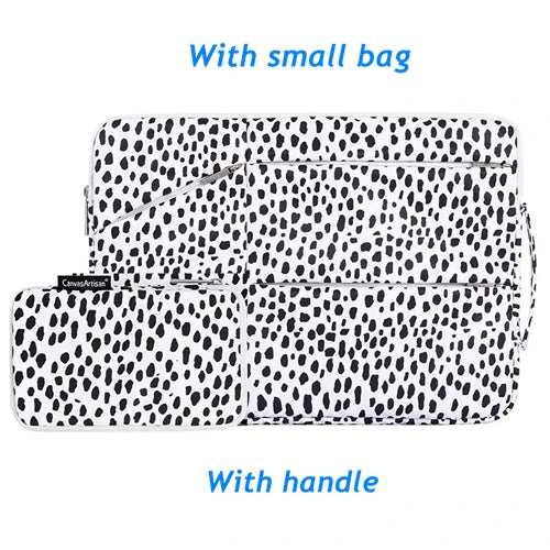 For Macbook Air Pro M1 11,12,13.3,14,15.4,15.6 Inch Leopard Sleeve Case Waterproof Laptop Bag