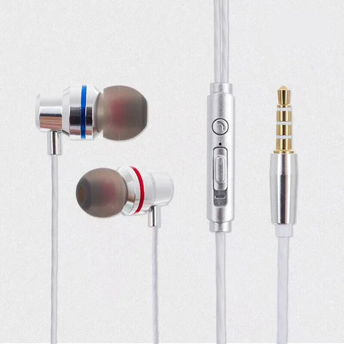 Metal In Ear Earphone For Jbl Oneplus Phones