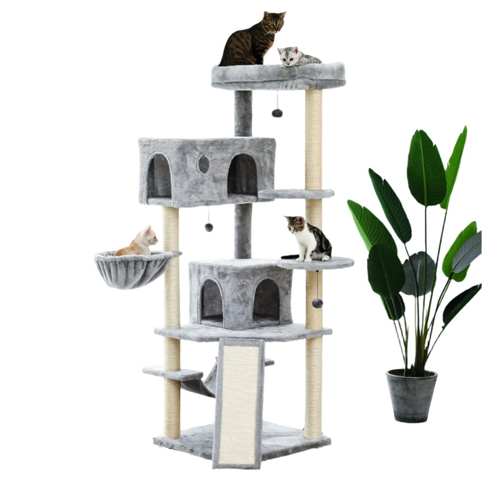 Quick Ship Cat Tree Plush Condo Scratching Posts