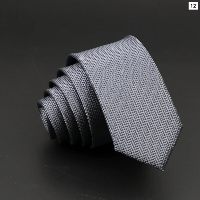 Classic Striped Neck Tie Business And Wedding Accessory