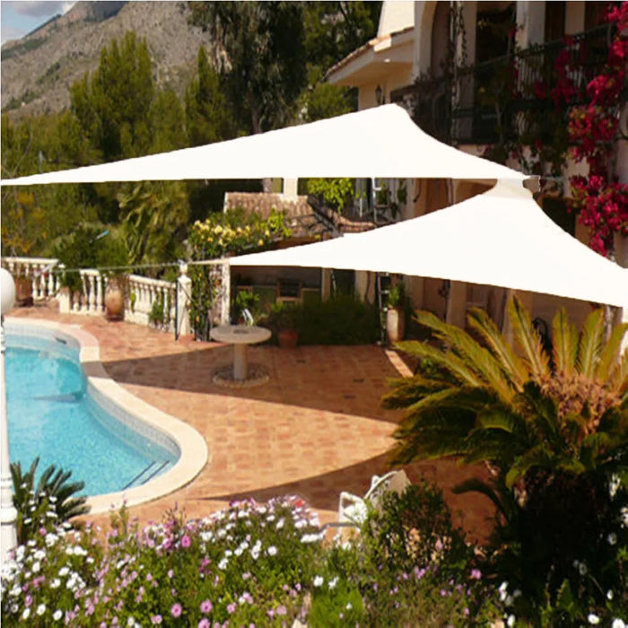 Waterproof Sun Shelter Triangle Sunshade Protection Outdoor Canopy Garden Patio Pool Shade Sail Awning