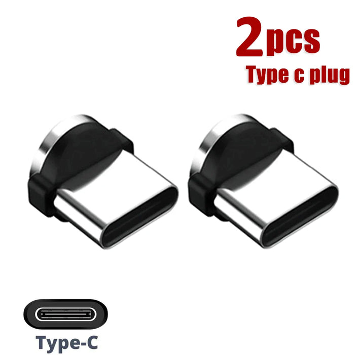 Pack Of 2 Magnetic Charging Adapters For Mobile Phones