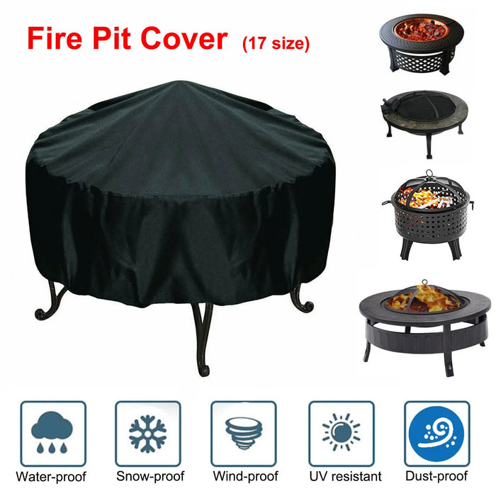 Black Waterproof BBQ Accessories Grill Cover Anti Dust Rain Gas Charcoal Electric Barbeque Grill Barbecue Supplies