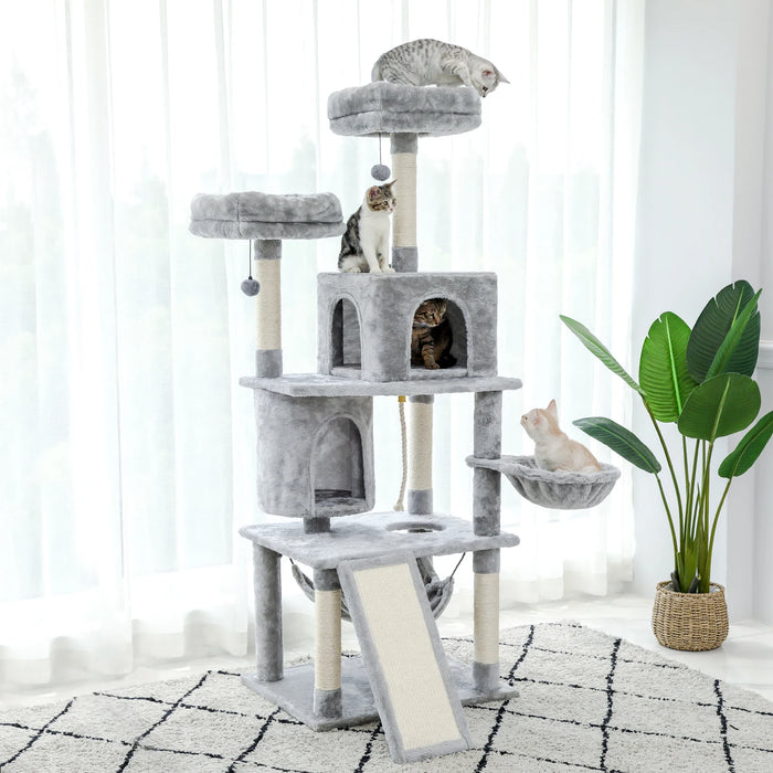 Quick Ship Cat Tree Plush Condo Scratching Posts