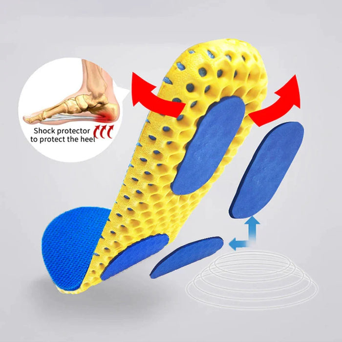 Breathable Memory Foam Insoles For Comfortable Feet