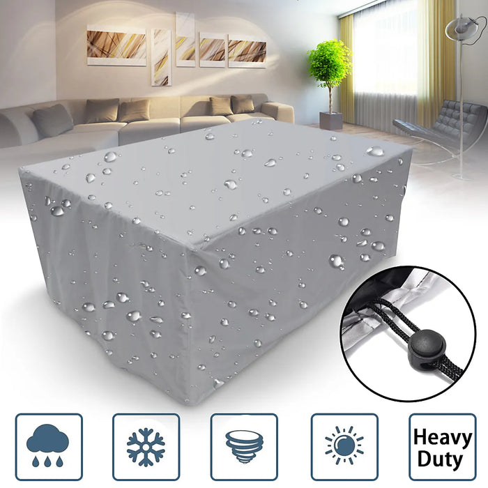 Waterproof Outdoor Patio Garden Furniture Covers Rain Snow Chair Cover for Sofa Table Chair Dust Proof