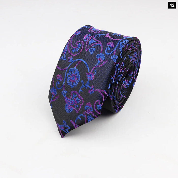 Paisley Floral Tie For Men For Daily Wear And Weddings