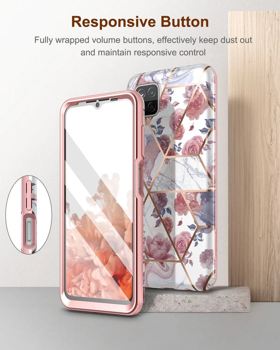 Marble Shockproof Cover For Samsung Galaxy S21 Fe