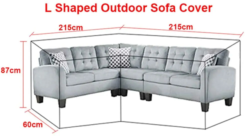 Best Garden L Shape Furniture Cover All Purpose Covers Garden Furniture Set