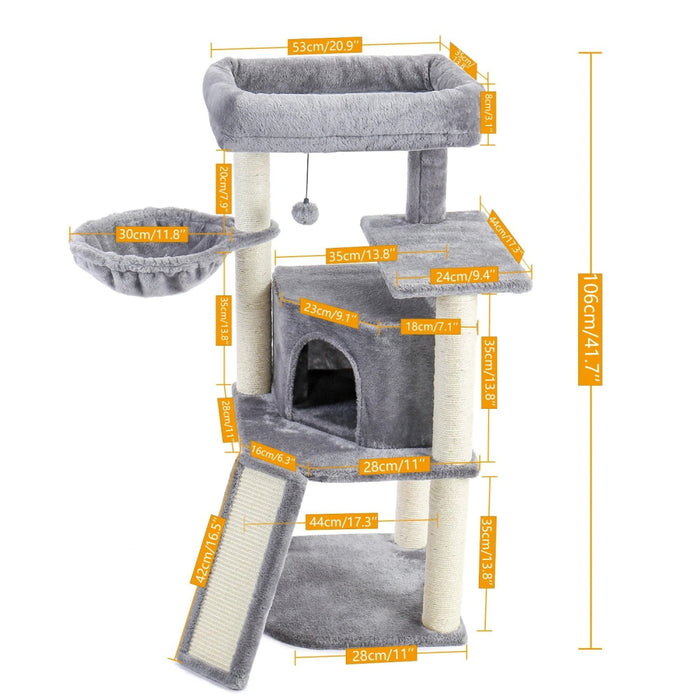 Cat Tree Tower Scratching Posts Condos