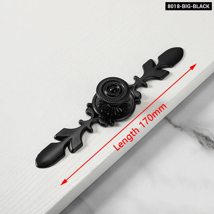 Zinc Alloy Bronze Cabinet Wardrobe Drawer Door Handles/knobs