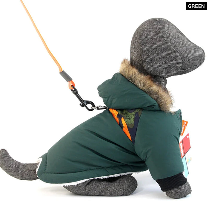 Winter Dog Outfit For Small Breeds