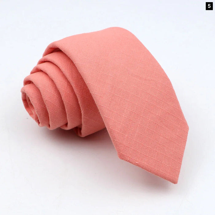 Cotton Linen Tie For Weddings