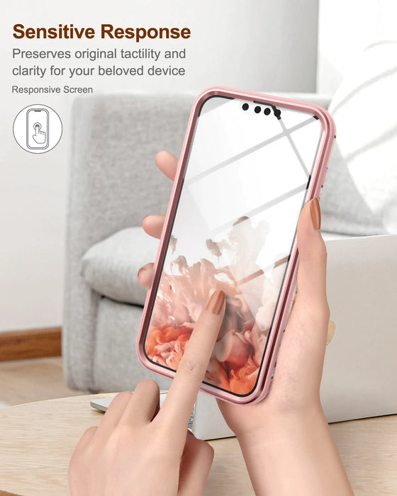 Marble 2 In 1 Shockproof Case For Iphone13 Pro Fashion Colour 360 Protection