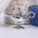 Vintage Aladdin Lamp Brooch 2 Colour Magic Light Pin