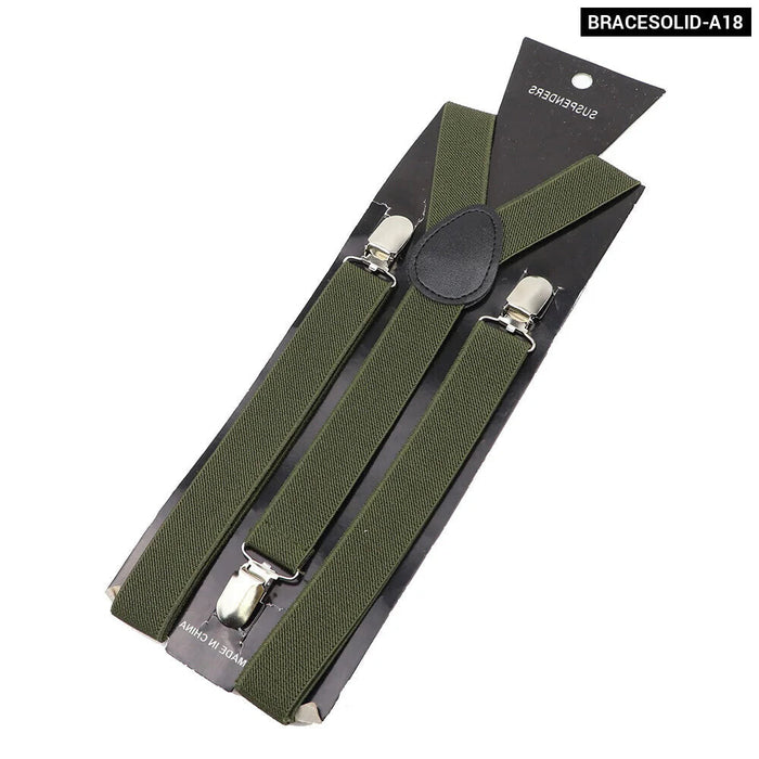 Adjustable Unisex Suspenders For Weddings