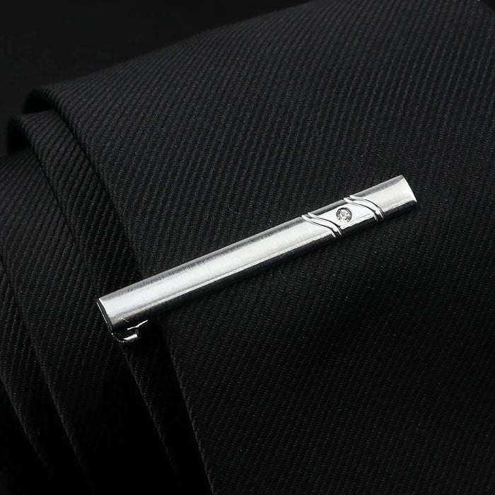 Stainless Steel Tie Clip Sleek And Accessory For Mens Dress Shirts