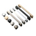 Modern Gold/silver Cabinet Handles Fashionable Kitchen