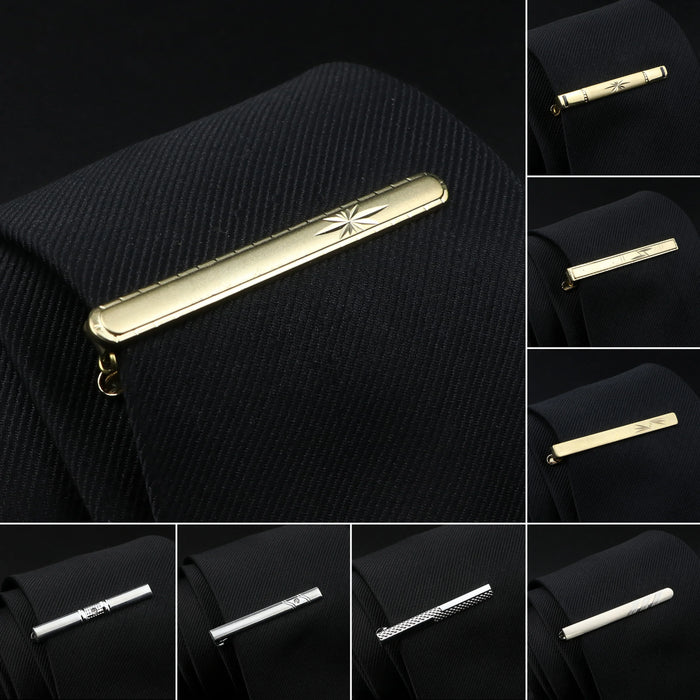 Stainless Steel Tie Clip Sleek And Accessory For Mens Dress Shirts