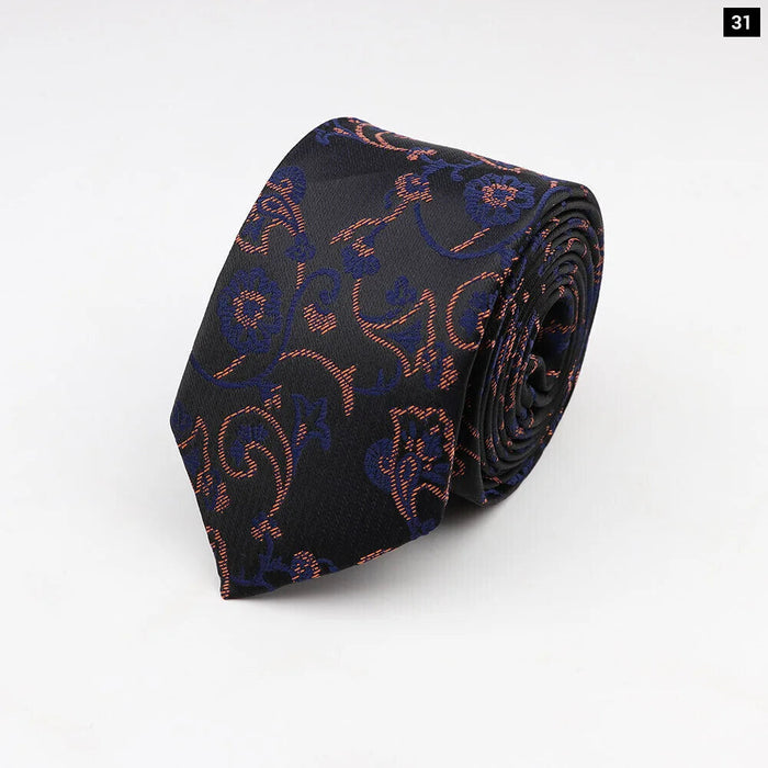 Paisley Floral Tie For Men For Daily Wear And Weddings