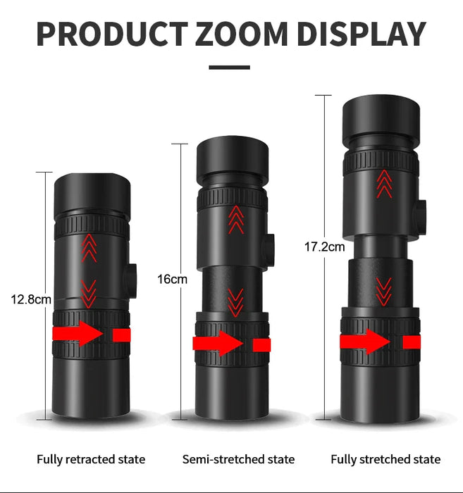 Waterproof Monocular Binoculars For Hunting And Hiking