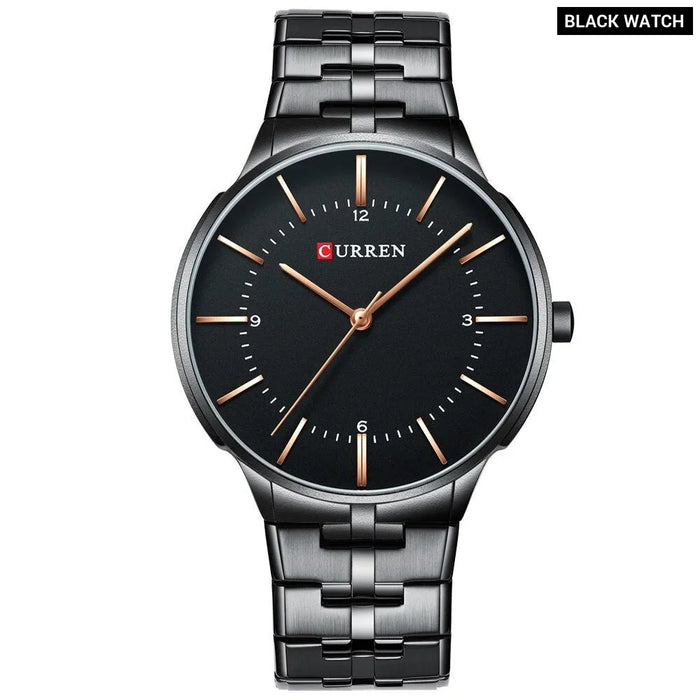 Fashion Waterproof Quartz Analog Wrist Watch For Men