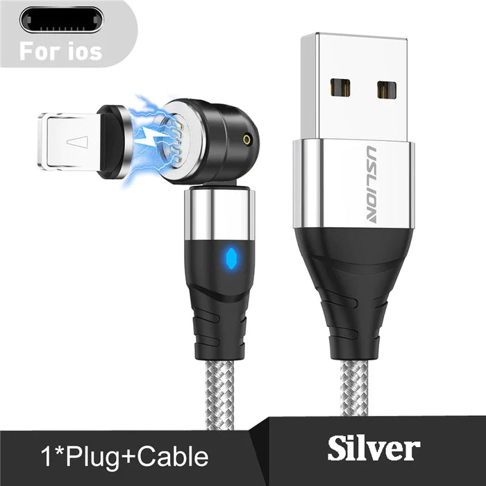 Fast Charging Magnetic Data Cable For Iphone 12 And Xiaomi